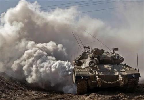 حمله توپخانه‌ای ارتش اسرائیل به پایگاه‌نظامی سوریه در جولان