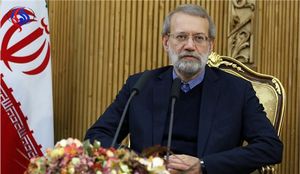 لاریجانی وارد کرمانشاه شد