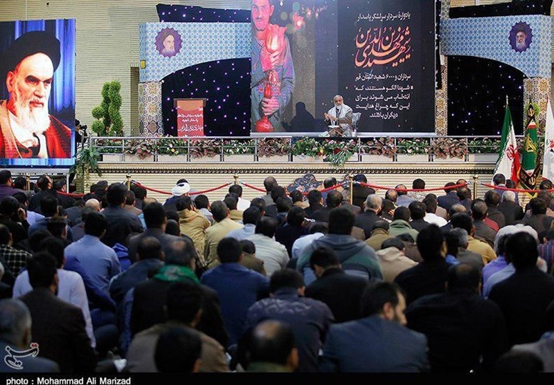 برگزاری یادواره شهید زین‌الدین و ۶۰۰۰ شهید استان قم به روایت تصویر
