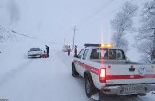  برف و کولاک در ۱۰ استان/ امدادرسانی به ۲۸۷۰ نفر 