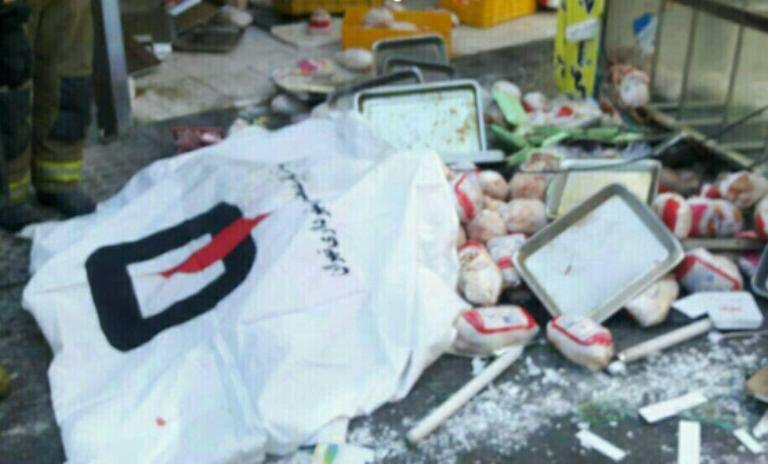 مرگ کاسب 60 ساله تهرانی در اثر سقوط یخچال مغازه 
