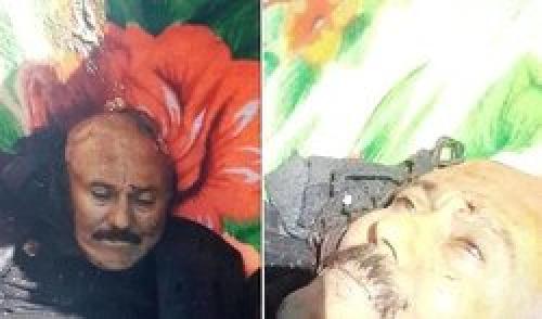 جسد علی عبدالله صالح شبانه دفن شد