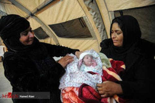 کمبود کانکس در مناطق زلزله زده کرمانشاه