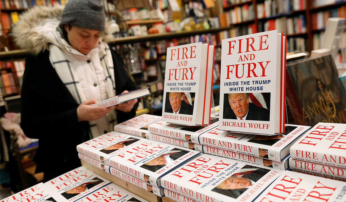«آتش و خشم در کاخ سفید» بازار کتاب دنیا را گرفت/ماجرای افشاگری‌های مشاور ارشد ترامپ از بیماری‌های روانی و جنسی رئیس‌جمهور