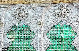 پرده برداری از ضریح جدید امام حسین(ع)/ آغاز ساخت گنبد جدید