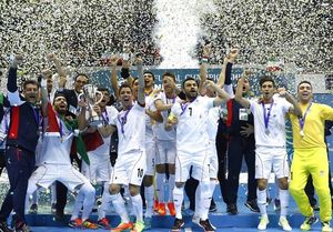 جایگاه فوتسال ایران پس از قهرمانی آسیا