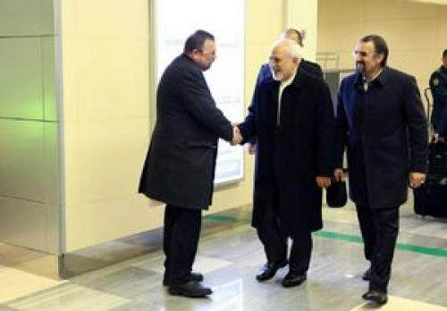 ظریف در بدو ورود به روسیه چه گفت؟