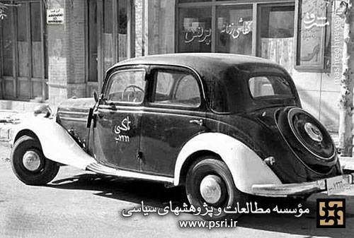 عکس/ تاکسی در تهران قدیم