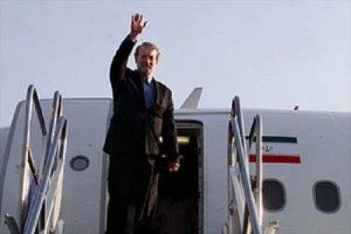  رئیس مجلس تهران را به مقصد آنتالیا ترک کرد