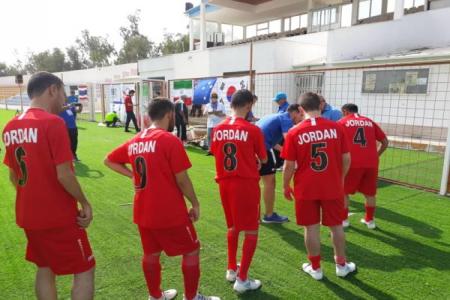 برتری تیم فوتبال هفت نفره ایران برابر تایلند