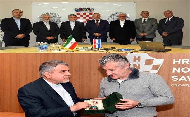 دیدار روسای کمیته ملی المپیک دو کشو ایران و کرواسی