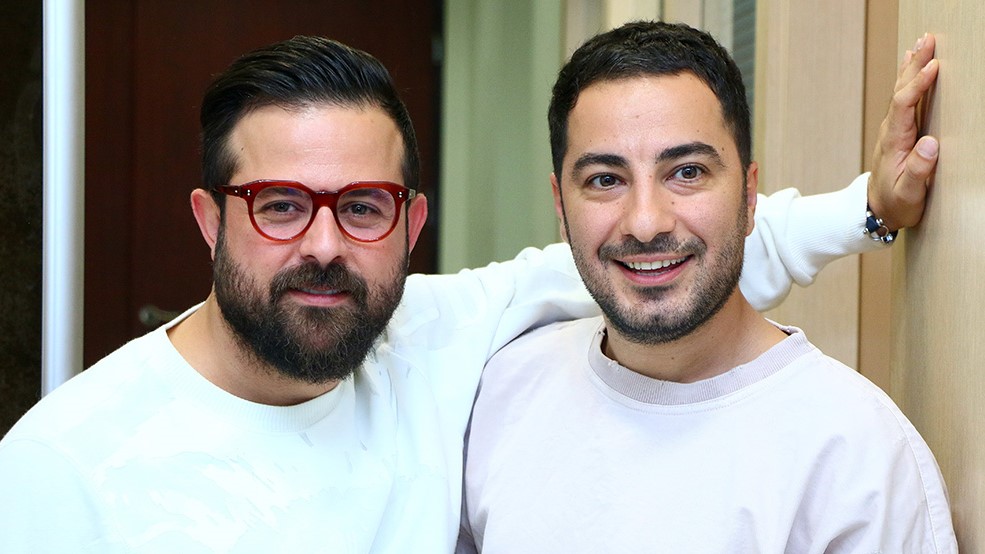 هومن سیدی و نوید محمدزاده در جشن منتقدان+عکس