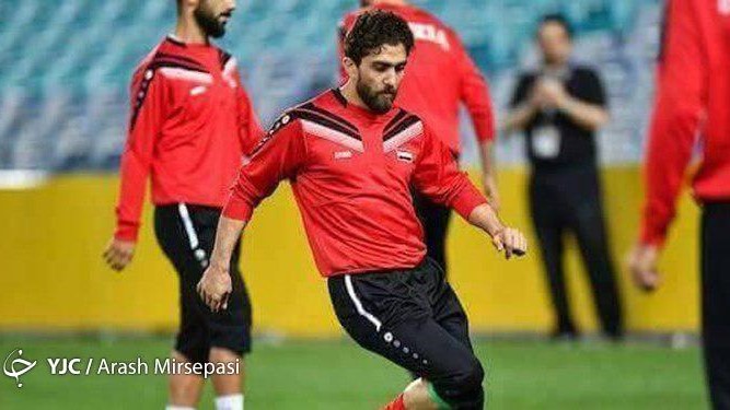  فراس الخطیب، مهاجم تیم ملی سوریه جام ملت‌ها را از دست داد 