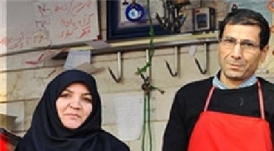 زندگی یک زوج قصاب + عکس