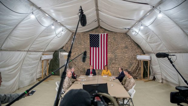 چرا ترامپ مخفیانه به عراق سفر کرد؟