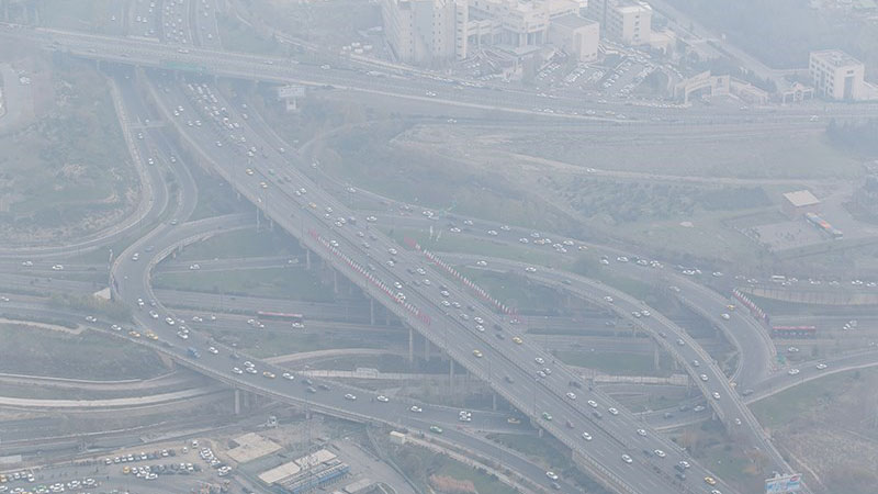 افزایش آلودگی هوای تهران به سبب انتشار بوی نامطبوع