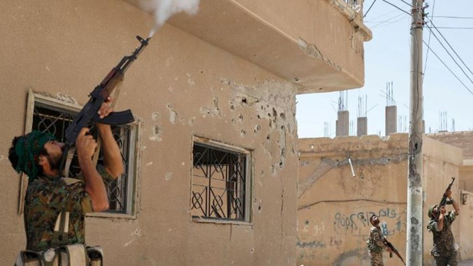  دفع حملات گروه تروریستی داعش در صلاح الدین