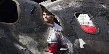 سقوط هواپیمای ۷۰۷ بوئینگ در کرج +عکس ها