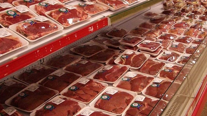  قیمت انواع  گوشت گوساله تازه تنظیم بازار وارداتی بسته بندی +جدول