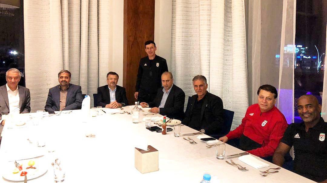 تیم ملی فوتبال ایران مورد حمایت کشور، مردم و دولت است