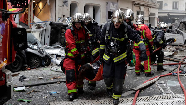 انفجار شدید در دانشگاه لیون فرانسه 