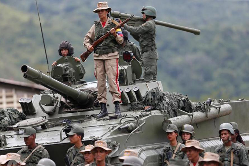 آمادگی ارتش ونزوئلا برای نبرد با امپریالیسم