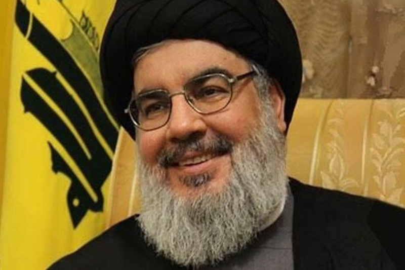 هیئتی از مقاومت فلسطین با سید حسن نصرالله دیدار می کنند