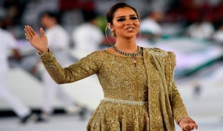 اجرای خواننده زن افتتاحیه جام ملت های آسیا در جشن های جده+عکس‌ها