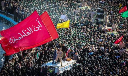 تشییع پیکر مطهر ۲۷ شهید مدافع حریم امنیت +تصاویر