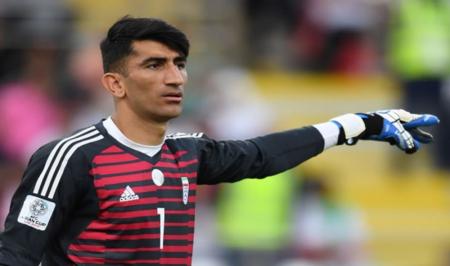 فداکاری علیرضا بیرانوند برای پرسپولیس