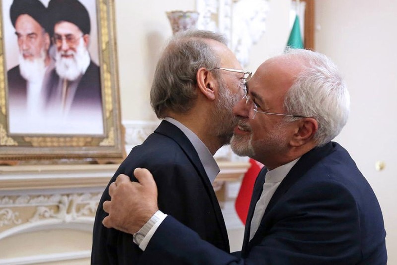 علی لاریجانی از استعفای محمدجواد ظریف می‌گوید