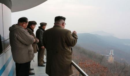 شکست در مذاکرات با آمریکا و بازسازی تاسیسات پرتاب موشک  بالستیک قاره‌پیما در کره شمالی+تصاویر