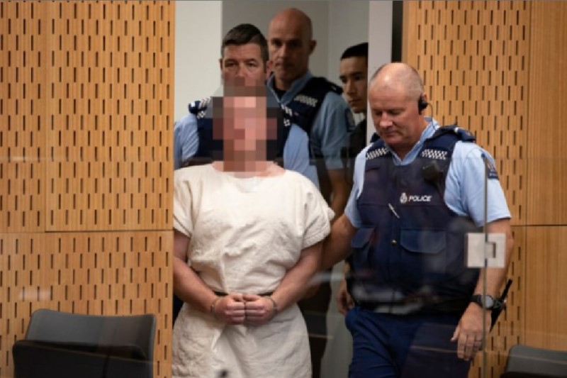 عامل حمله تروریستی نیوزیلند در دادگاه محلی حاضر و مجرم شناخته شد