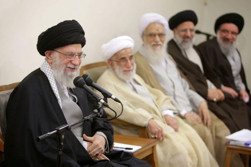 شوخی مقام معظم رهبری با سن آیتالله جنتی