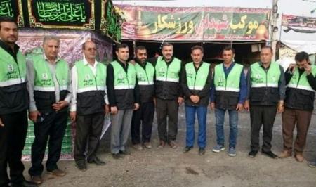 کمک ورزشکاران به سیل زدگان
