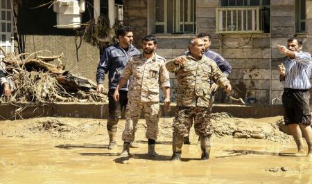  روایتی از فعالیت بسیجیان در مناطق سیل‌زده با هشتگ «بازهم بسیج»+تصاویر