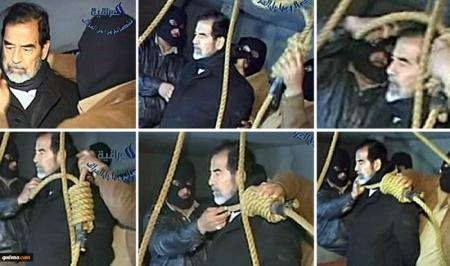 شادی مردم عراق پس از اعدام صدام + فیلم