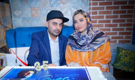 بهنام صفوی در کنار همسرش در برنامه علی ضیاء+فیلم