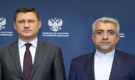 وزرای نیرو و انرژی ایران و روسیه در تماس تلفنی به تقویت روابط تجاری تاکید کردند