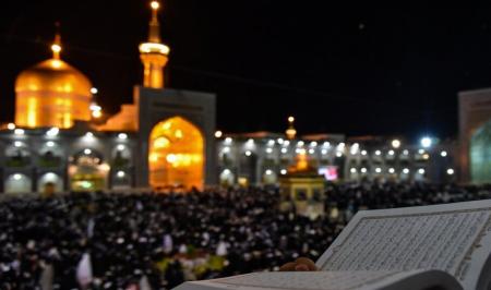  شب نوزدهم ماه مبارک رمضان در حرم امام رضا (ع)+تصاویر