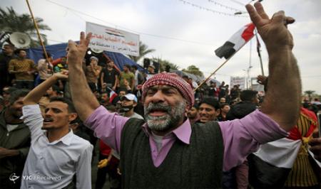 تظاهرات مردم عراق در حمایت از مرجعیت این کشور