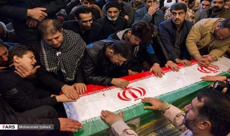 تشییع پیکر شهید «سیدمحسن طاهری» در ساری