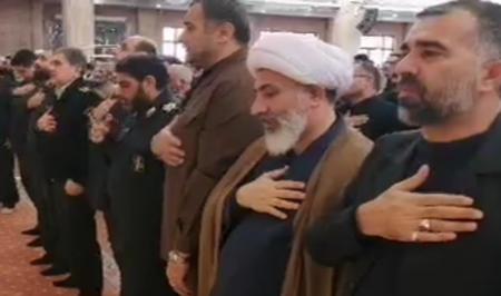 فیلم| عزاداری مردم گرگان در مصلی نماز جمعه به مناسبت شهادت  سپهبد شهید حاج قاسم سلیمانی