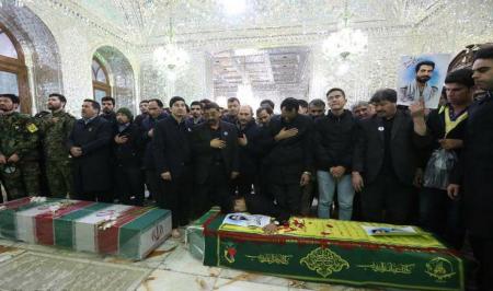 مراسم تشییع باشکوه پیکر پاک و مطهر شهید محمدجعفر حسینی