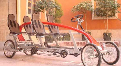  رونمایی از نخستین تاکسی پدالی کشور +عکس