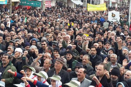فیلم| راهپیمایی 22 بهمن در کردستان