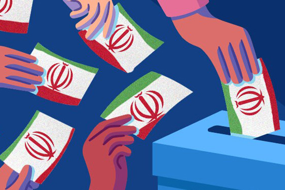رهبر انقلاب: انتخابات است که سایه جنگ را دور می کند