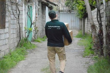 عکس| توزیع بسته‌های ارزاق و پک‌‌های بهداشتی در استان مازندران‌
