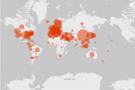  آمار آنلاین کرونا در ایران و جهان 