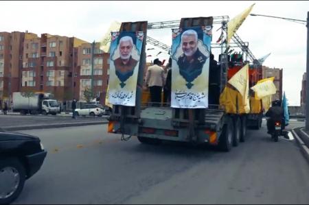 فیلم| حضور کاروان شادی نیمه شعبان در مشهد